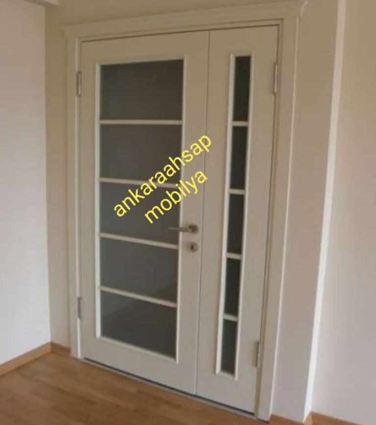Çift Kanatlı Camlı Kapı (202) Mobilya Dekor Ankara